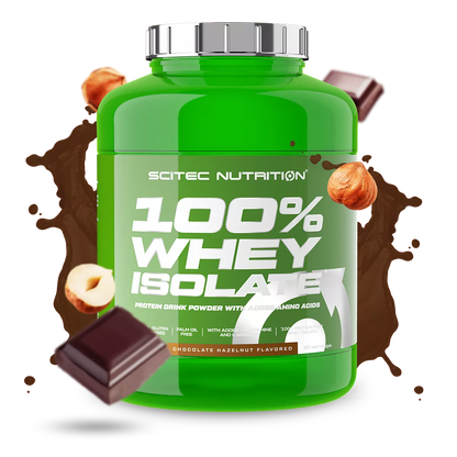 SCITEC NUTRITION 100% Whey Isolate – Proteína Aislada de Suero – 2kg – Alta Pureza y Rápida Absorción