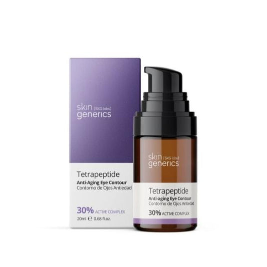 SKIN GENERICS Contorno de Ojos Antiedad con Tetrapéptidos 30% Complejo Activo 20ml