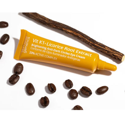 SKIN GENERICS Contorno de Ojos Iluminador Antiojeras con Vit K 23% Complejo Activo
