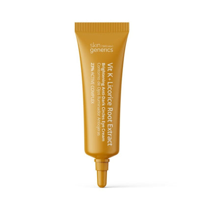 SKIN GENERICS Contorno de Ojos Iluminador Antiojeras con Vit K 23% Complejo Activo