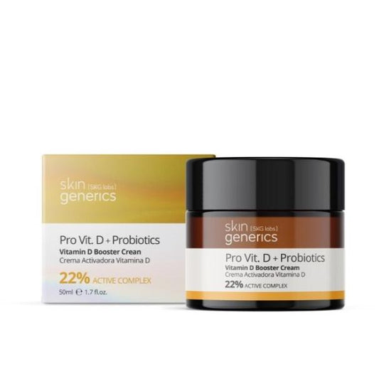 SKIN GENERICS Crema Activadora de Vitamina D con Probióticos 22% Complejo activo 50ml