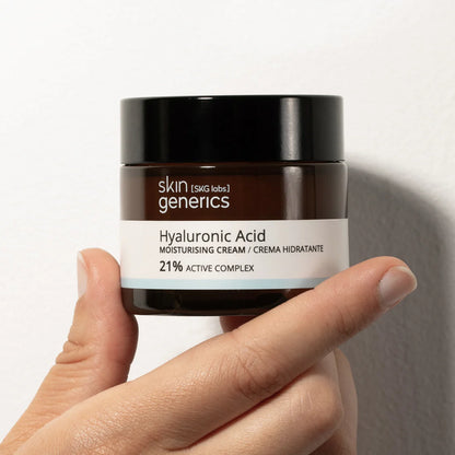 SKIN GENERICS Crema Hidratante con Ácido Hialurónico 21% Complejo activo 50ml