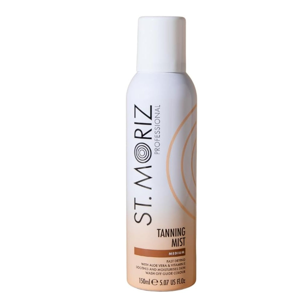 ST MORIZ Autobronceador Spray Tono Medium - 150 ml Secado rápido, sin rayas y de fácil aplicación