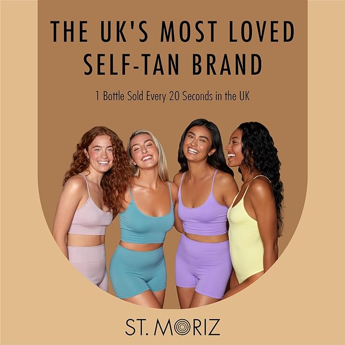 ST MORIZ Serum Facial Bronceador - Bronceado facial natural y radiante