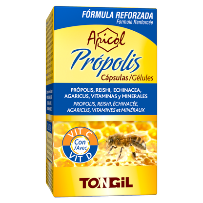 TONGIL Apicol Própolis Cápsulas 40 unidades