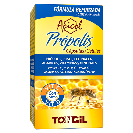 TONGIL Apicol Própolis Cápsulas 40 unidades