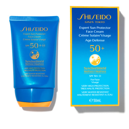 SHISEIDO Expert Sun Protector Cream SPF50+ Crema solar Facial Alta Protección