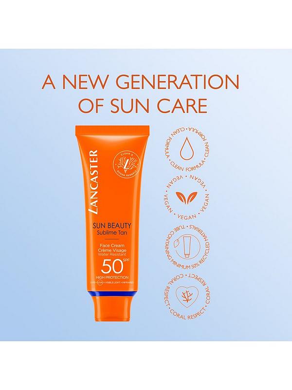 LANCASTER Sun Beauty Sublime Tan SPF50 | Protector Solar Facial 50ML