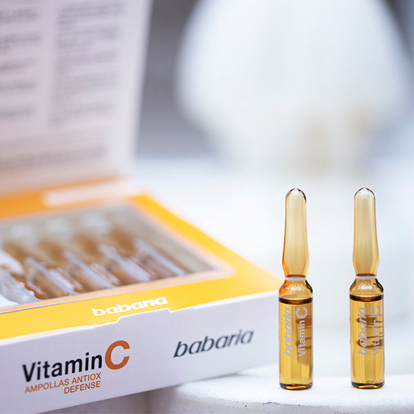 BABARIA Vitamina C Ampollas Antiox Defense - Luminosidad e Hidratación 5UD