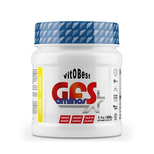 VITOBEST GFS Aminos - 500 gr - Aumenta en un 8 % el rendimiento deportivo - Contribuye a acelerar la síntesis proteica corporal