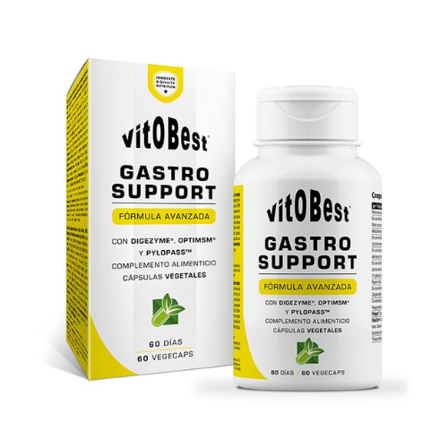 VITOBEST GASTRO SUPPORT - Ayuda a contrarrestar los malestares gástrico-digestivos 60 capsulas