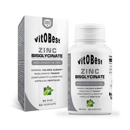 VITOBEST ZINC Bisglycinate - Bisglicinato de zinc 50 cápsulas