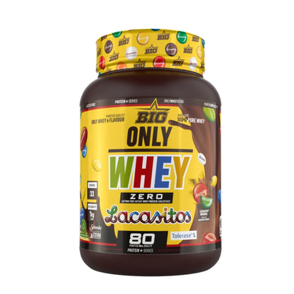 BIG Proteína Only WHEY ZERO LACASITOS sabor original - Proteína de alta calidad