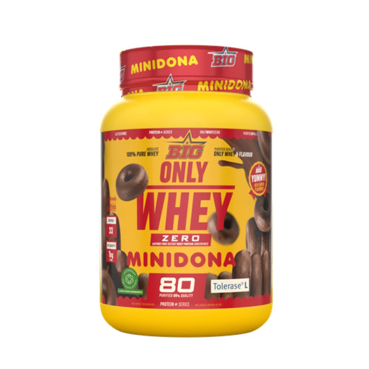 BIG Proteína ONLY WHEY ZERO sabor MINIDONA - Proteína de alta calidad certificada 1- 2 kg