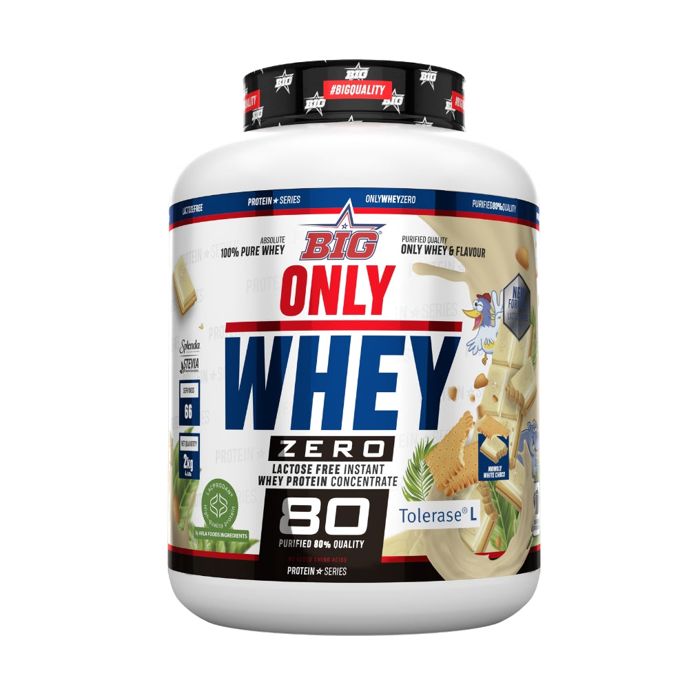 BIG Proteína ONLY WHEY ZERO - Proteína de alta calidad certificada 1 - 2 kg