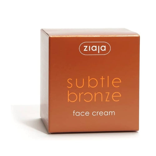 ZIAJA SUBTLE BRONZE - Crema facial bronceadora 50ml - Proporciona a la piel un bronceado natural