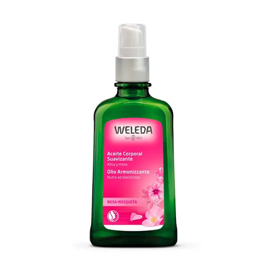 WELEDA Aceite Corporal Suavizante de Rosa Mosqueta 100 ml