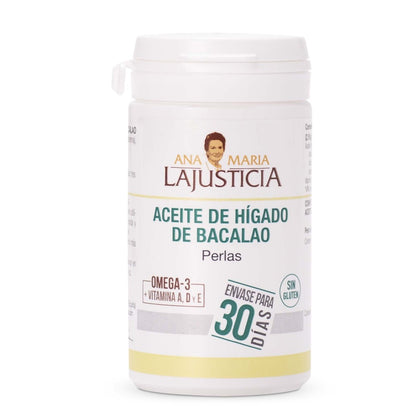 ANA MARIA LAJUSTICIA Aceite de Hígado de Bacalao Omega 3 (90 cápsulas)