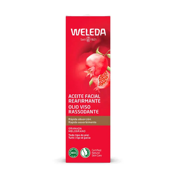 WELEDA Aceite Facial Reafirmante De Granada - Booster antipolución antiedad 30 ml