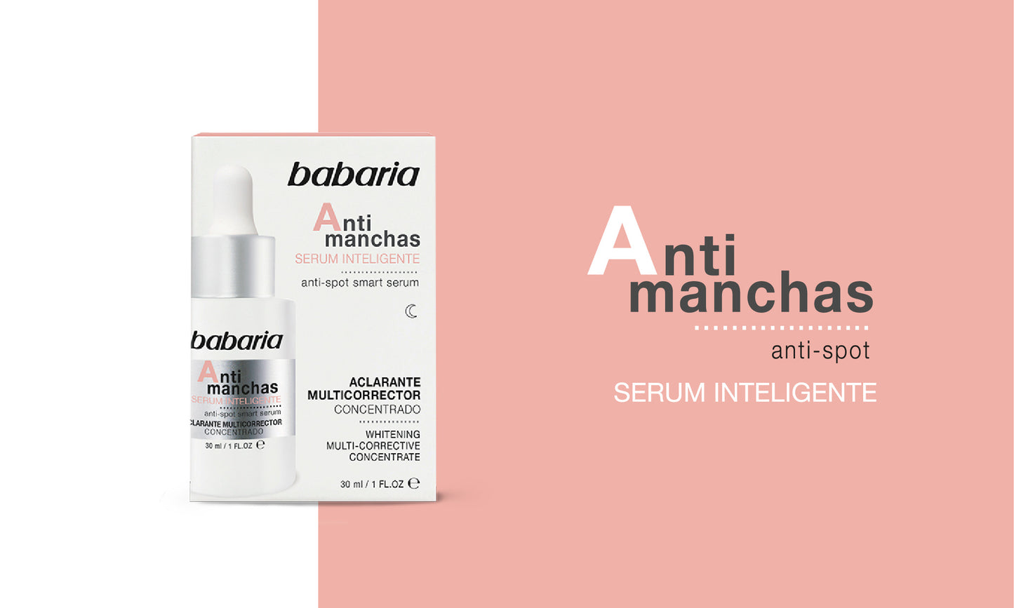 BABARIA Serum Antimanchas Aclarante Multicorrector Sérum inteligente 30ML