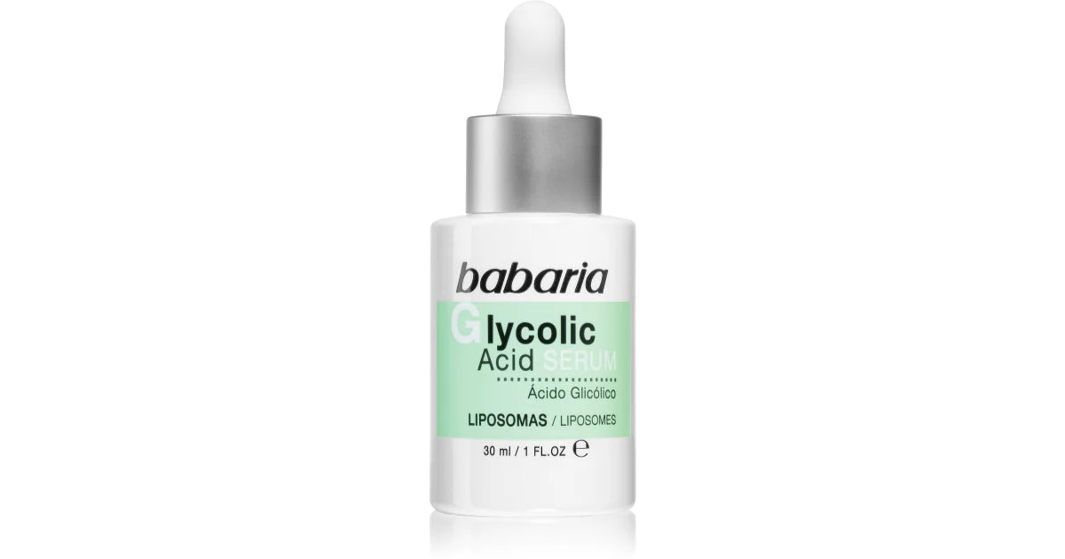 BABARIA Serum Facial Ácido Glicólico | Serum facial unificador del tono 30ML