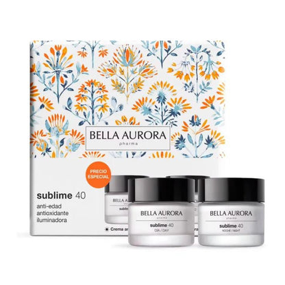 BELLA AURORA Pack sublime 40 Crema Antioxidante Día 50ml + Crema Reparadora Noche 50ml