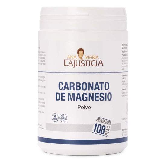 ANA MARIA LAJUSTICIA Carbonato de Magnesio - Disminuye el cansancio y la fatiga 130 gr