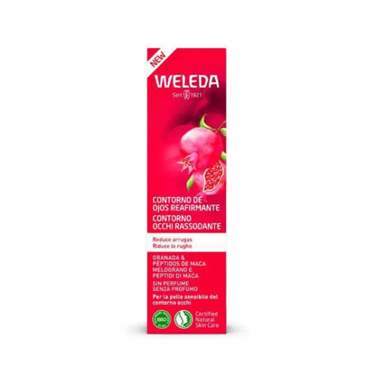 WELEDA Contorno Ojos Reafirmante Granada 12 ml - Reduce arrugas, bolsas y ojeras