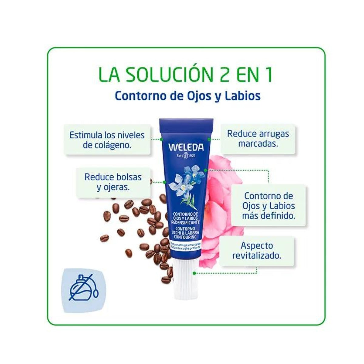 WELEDA Contorno De Ojos Y Labios Genciana Azul 10 ml