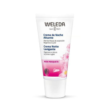 WELEDA Crema de Noche Alisante de Rosa Mosqueta 30 ml