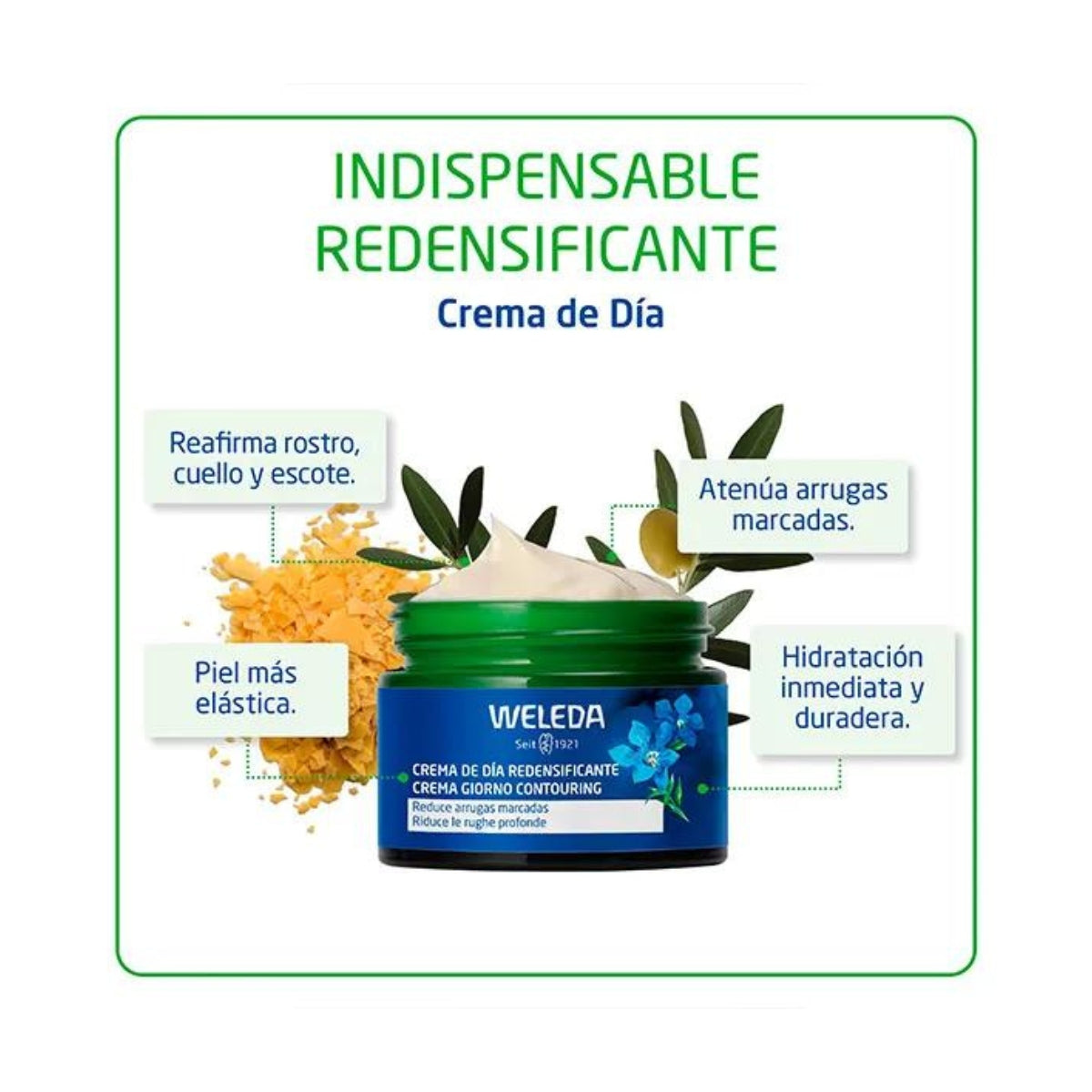 WELEDA Crema de Día Redensificante Genciana Azul 40 ml