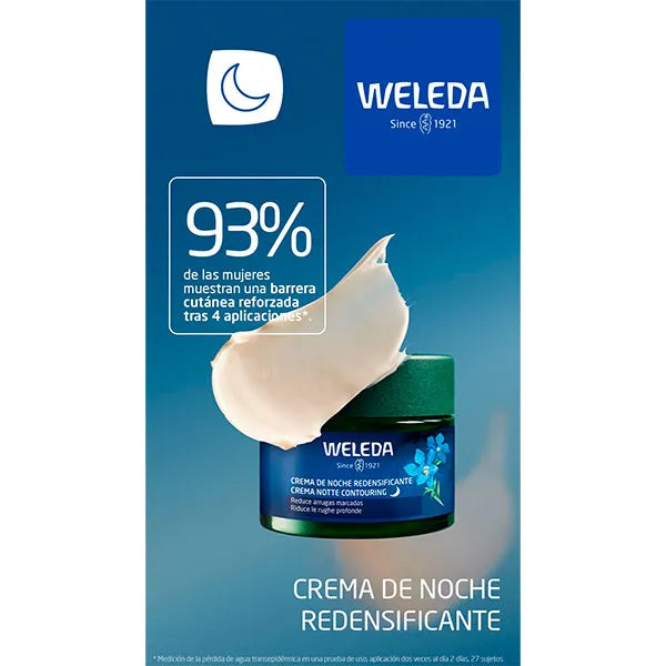 WELEDA Crema De Noche Redensificante Genciana Azul 40 ml