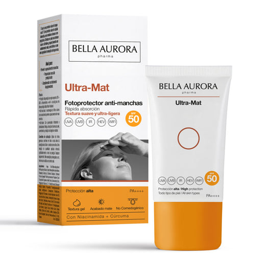 BELLA AURORA Fotoprotector anti-manchas Ultra-Mat SPF 50