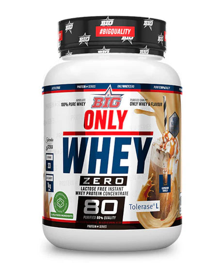 BIG Proteína ONLY WHEY ZERO - Proteína de alta calidad certificada 1 - 2 kg