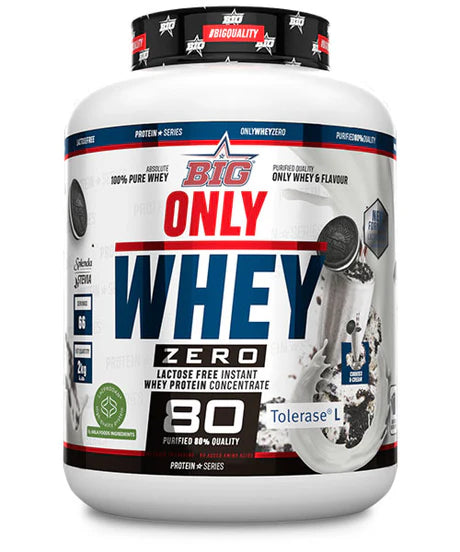 BIG Proteína ONLY WHEY ZERO - Proteína de alta calidad certificada 1 - 2 kg