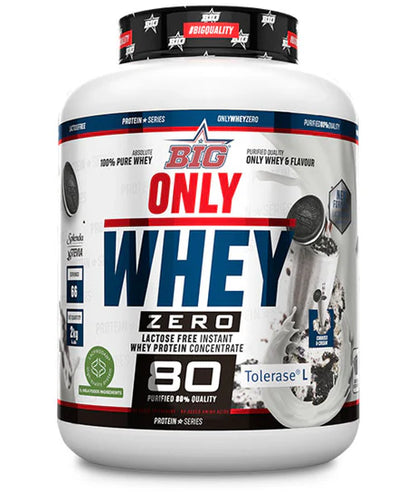 BIG Proteína ONLY WHEY ZERO - Proteína de alta calidad certificada 1 - 2 kg