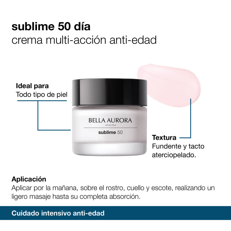 BELLA AURORA Sublime 50 Día crema multi-acción anti-edad 50ml