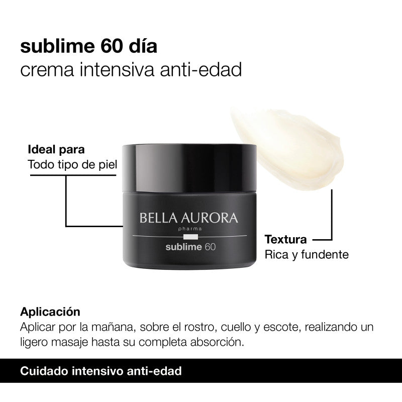 BELLA AURORA Sublime 60 Día crema intensiva anti-edad 50ml