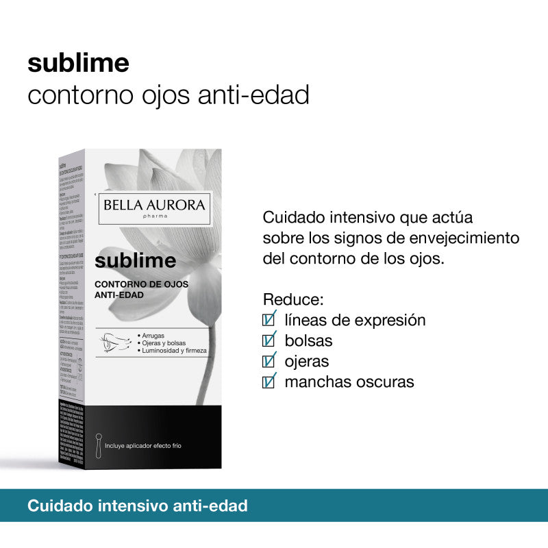 BELLA AURORA Sublime contorno de ojos anti-edad 15ml