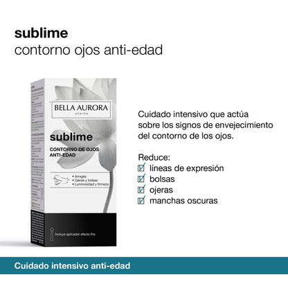 BELLA AURORA Sublime contorno de ojos anti-edad 15ml