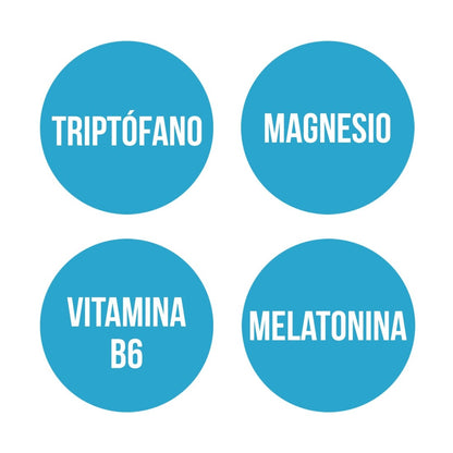 ANA MARIA LAJUSTICIA Triptófano con Melatonina + Magnesio y Vitamina B6 (60 comprimidos)