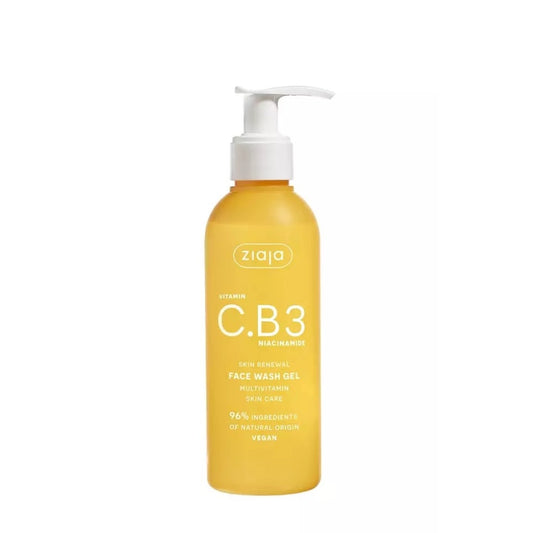 ZIAJA Vitamina C B3 NIACINAMIDA - Gel limpiador facial