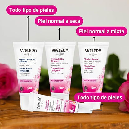 WELEDA Fluido Alisante de Rosa Mosqueta 30 ml