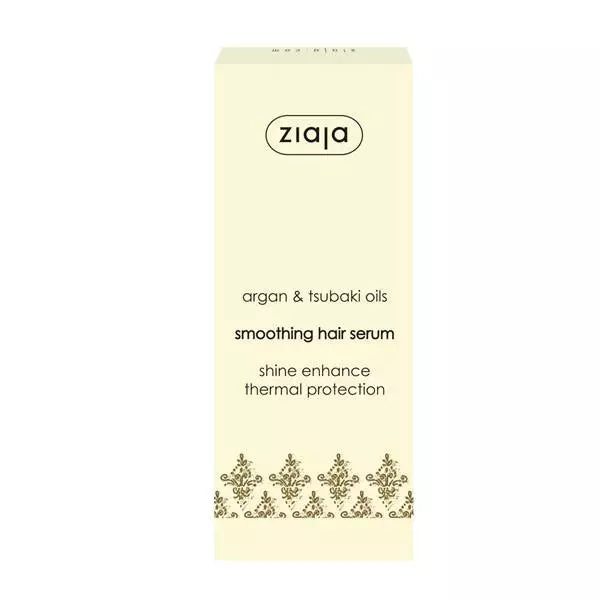 ZIAJA Argan & Tsubaki Serum - Sérum Suavizante Protector Térmico para Pelo 50ml