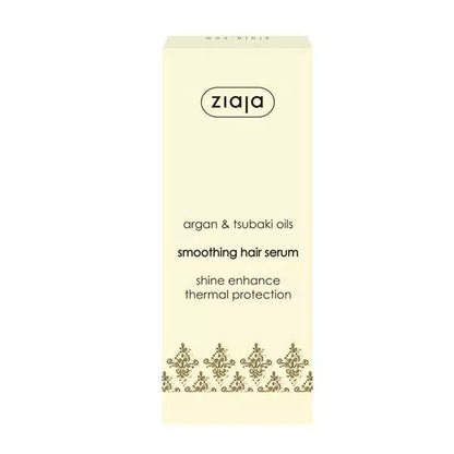 ZIAJA Argan & Tsubaki Serum - Sérum Suavizante Protector Térmico para Pelo 50ml