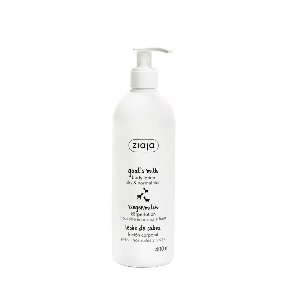 ZIAJA Leche de Cabra - Loción Corporal para Piel Seca 400 ml