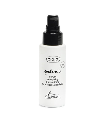 ZIAJA Leche de Cabra - Serum Facial Suavizante y Energizante - 50 ml